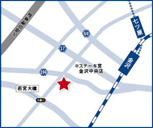 ハウスドゥ  金沢駅西の地図