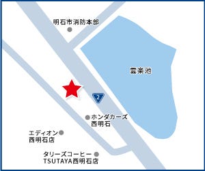 ハウスドゥ  明石藤江の地図