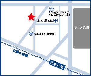 ハウスドゥ  八尾山城町の地図