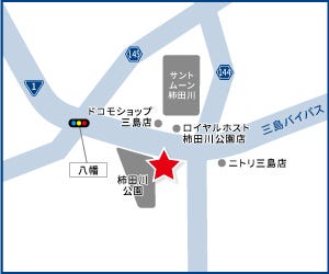 ハウスドゥ  柿田川の地図