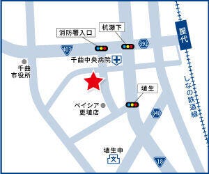 ハウスドゥ  千曲の地図