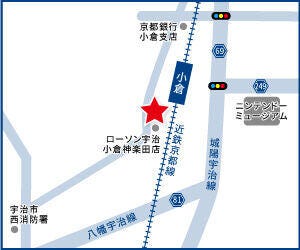 ハウスドゥ  近鉄小倉駅前の地図