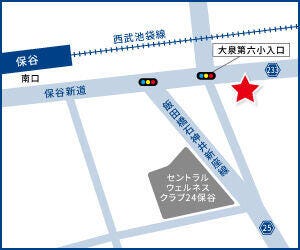 ハウスドゥ  南大泉の地図