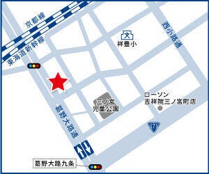 ハウスドゥ  南区吉祥院の地図