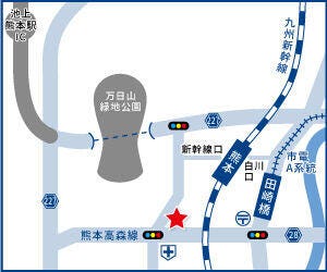 ハウスドゥ  熊本駅南の地図