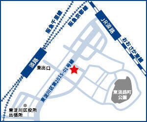 ハウスドゥ  淡路駅東口の地図
