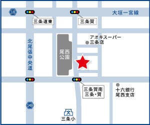 ハウスドゥ  一宮西の地図