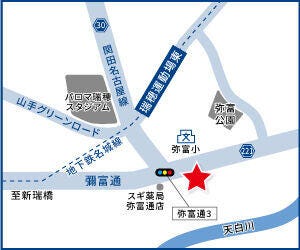 ハウスドゥ  瑞穂区弥富通の地図