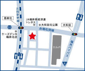 ハウスドゥ  福井高柳の地図