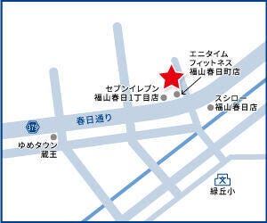 ハウスドゥ  福山春日町の地図