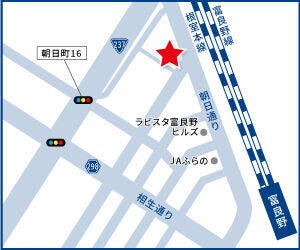 ハウスドゥ  富良野の地図