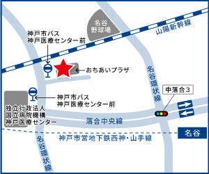 ハウスドゥ  須磨名谷の地図