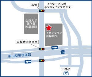 ハウスドゥ  イオンタウン山梨中央の地図