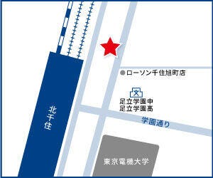ハウスドゥ  北千住駅東口の地図