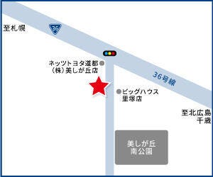 ハウスドゥ  美しが丘の地図