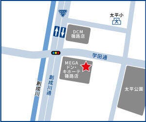 ハウスドゥ  太平の地図