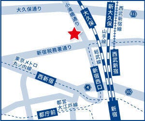 ハウスドゥ  西新宿駅北の地図