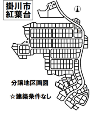 分譲区画マップ