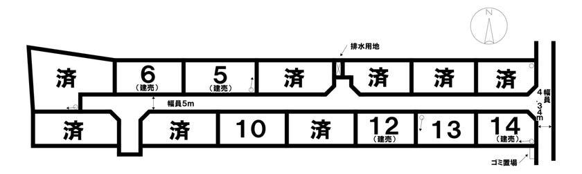 分譲区画マップ