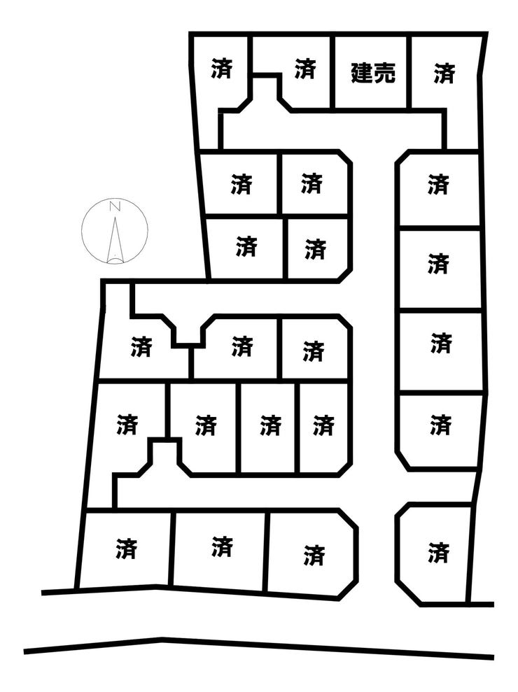 分譲区画マップ