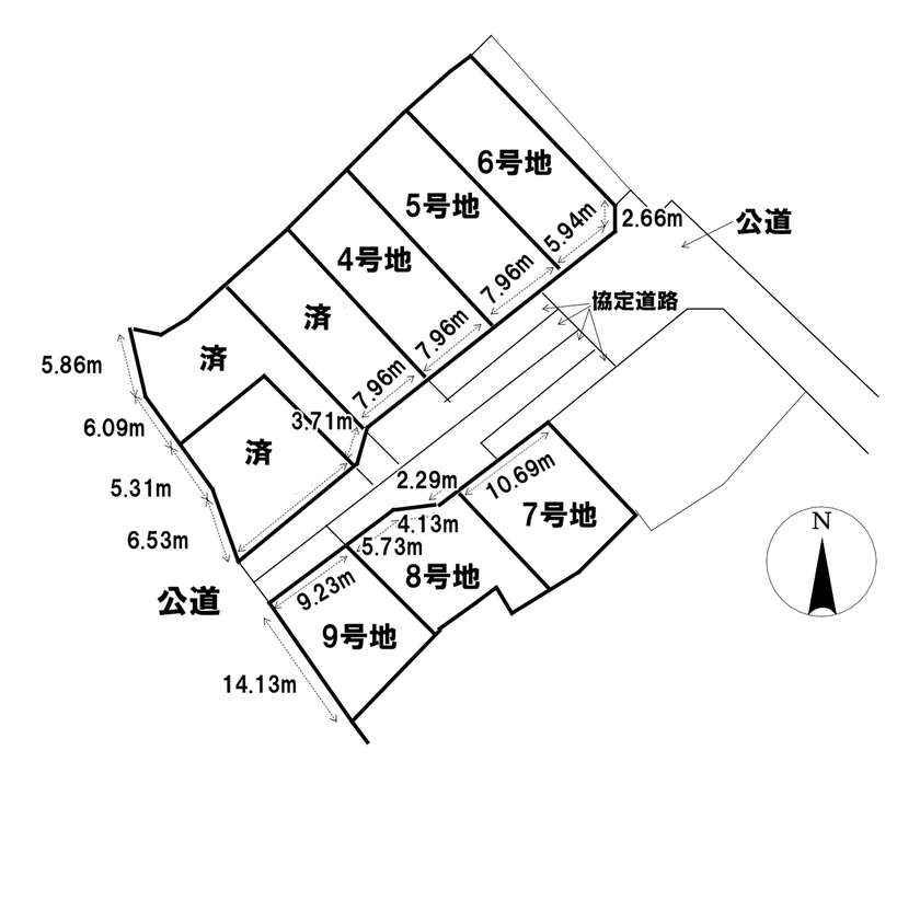 分譲区画マップ