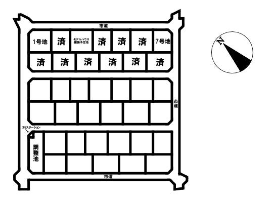 分譲区画マップ