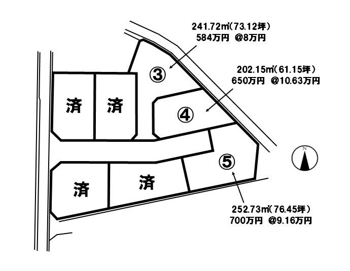 分譲区画マップ