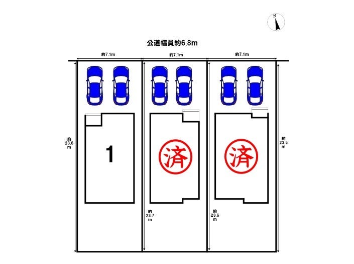 分譲区画マップ