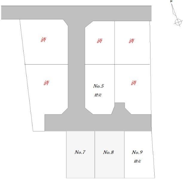 分譲区画マップ