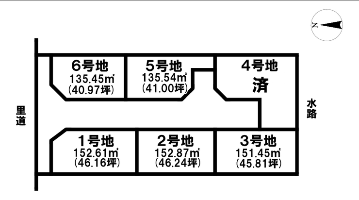 分譲区画マップ