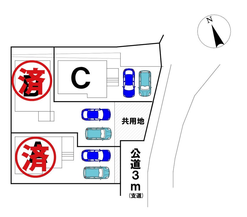 分譲区画マップ