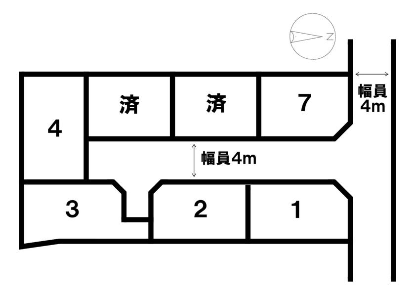 分譲区画マップ