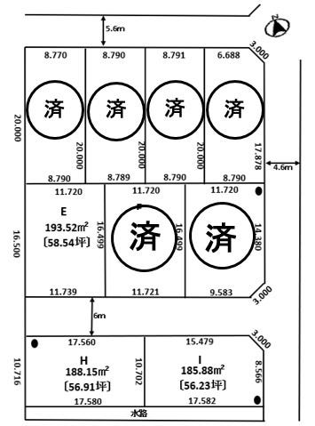 分譲区画マップ