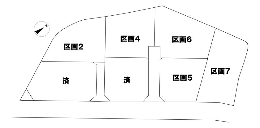 分譲区画マップ