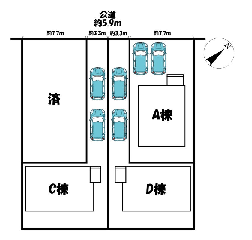 分譲区画マップ