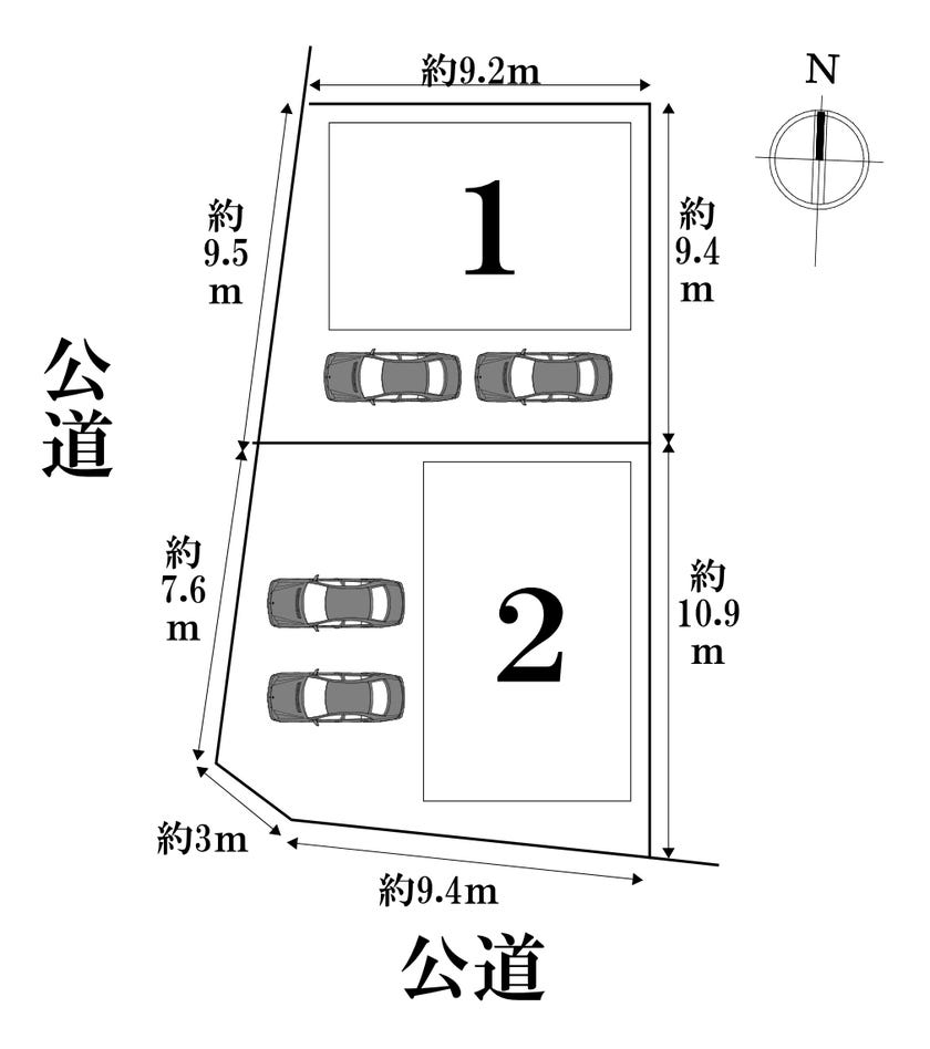 分譲区画マップ