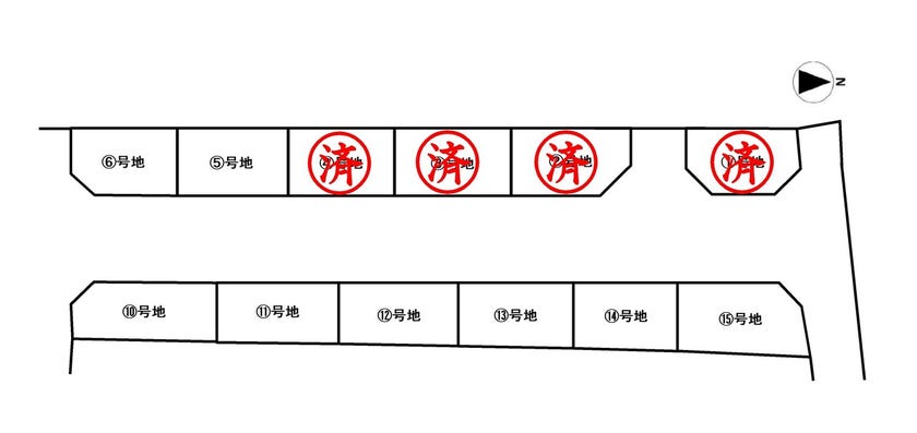 分譲区画マップ