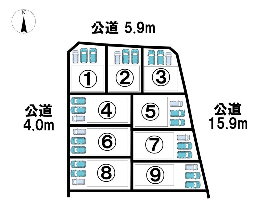 分譲区画マップ