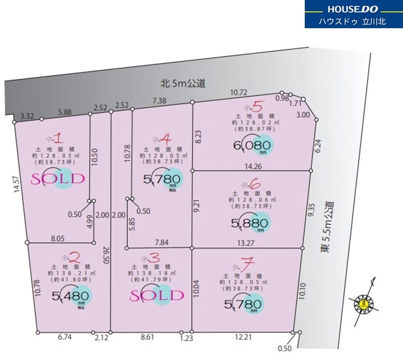 分譲区画マップ