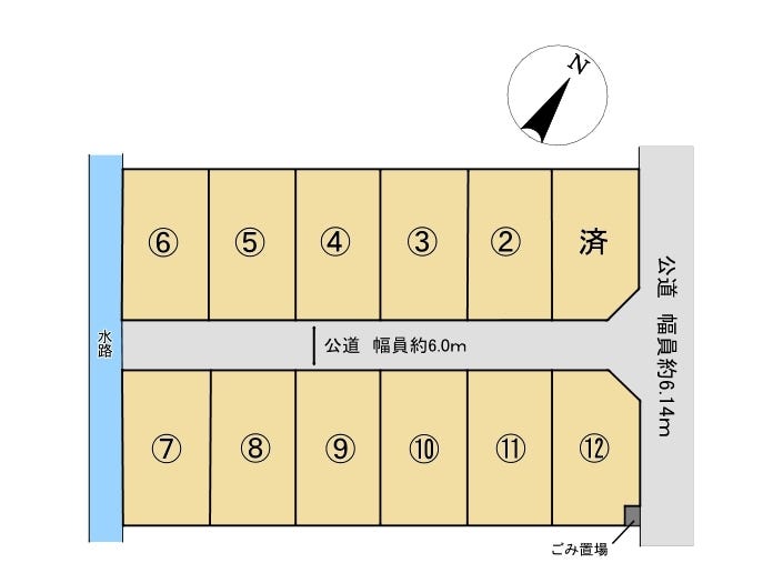 分譲区画マップ