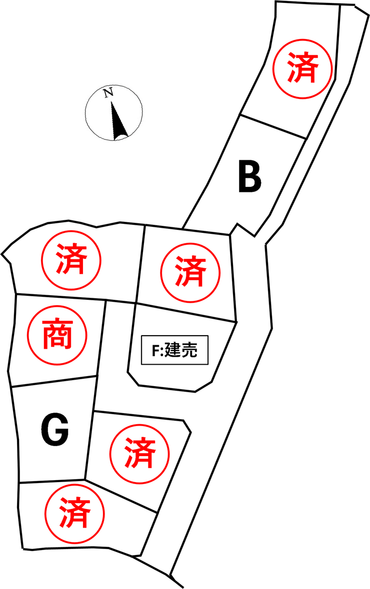 分譲区画マップ