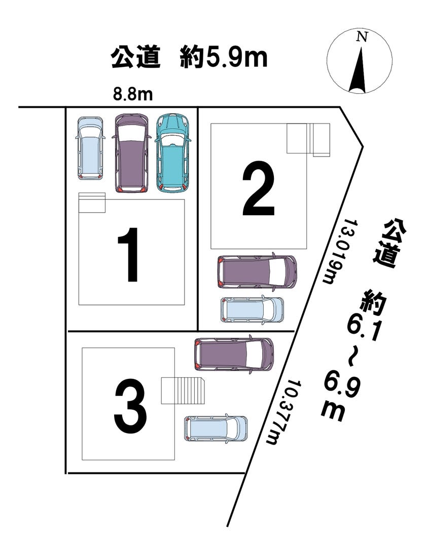 分譲区画マップ