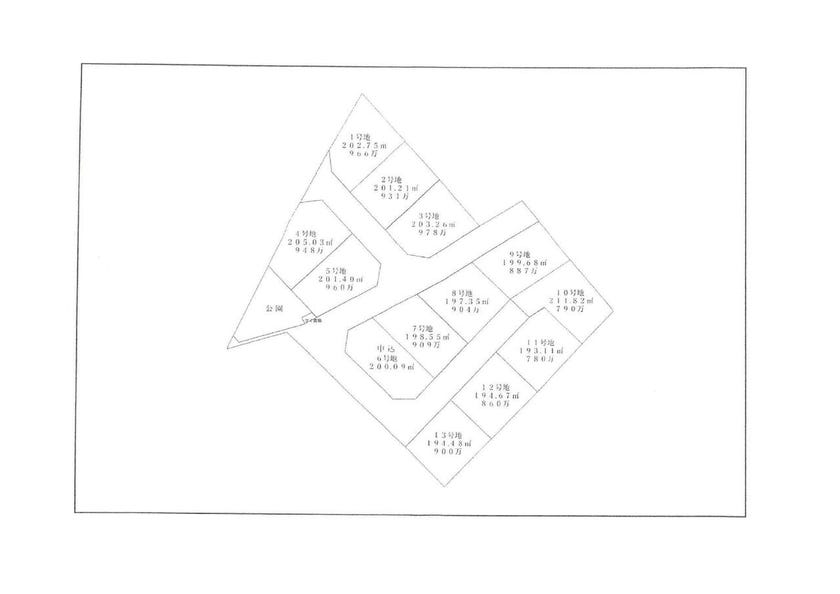 分譲区画マップ