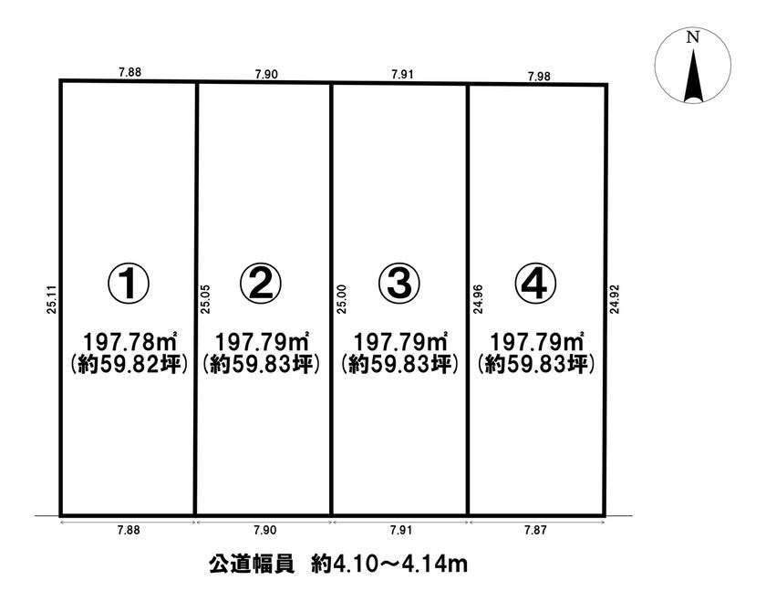 分譲区画マップ