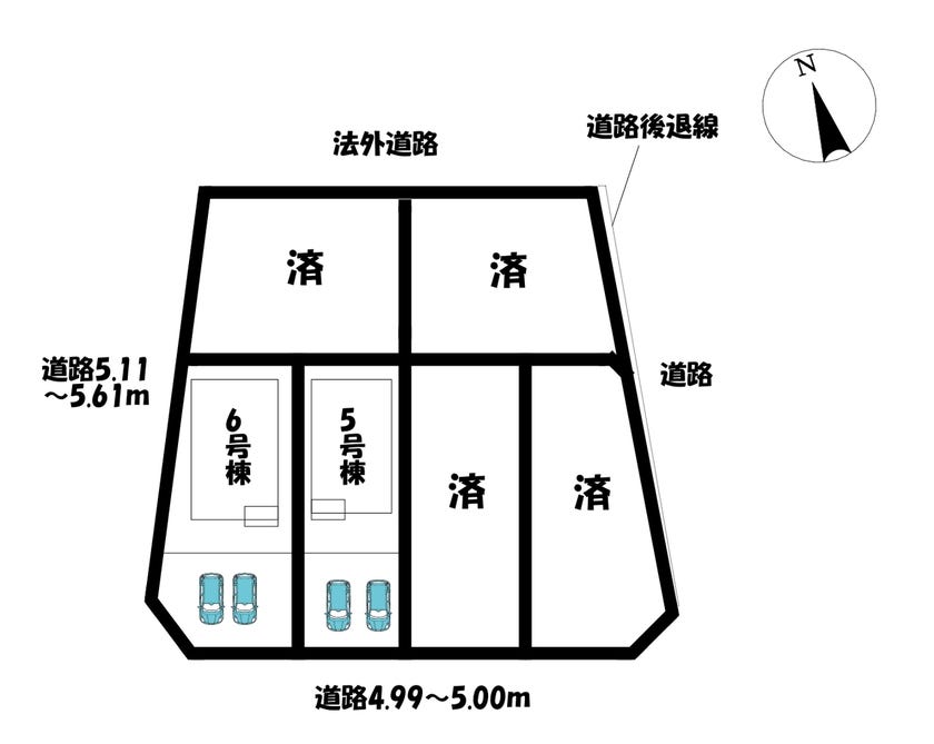 分譲区画マップ