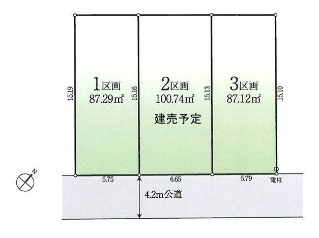 分譲区画マップ