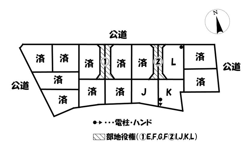 分譲区画マップ