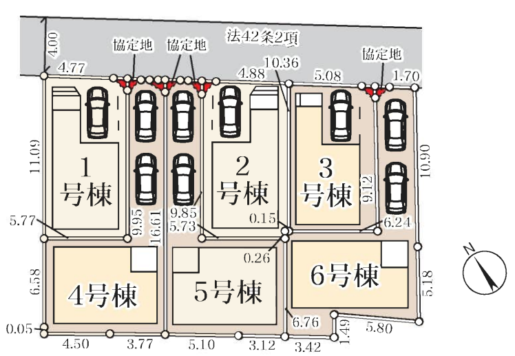 分譲区画マップ