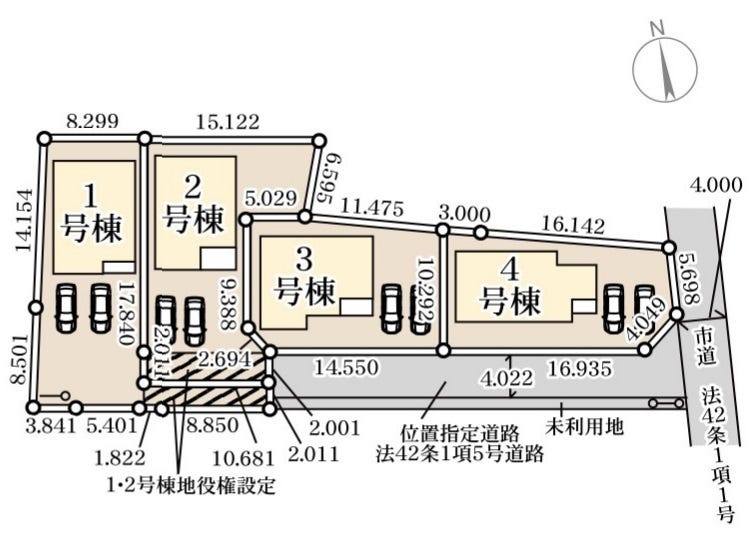 分譲区画マップ