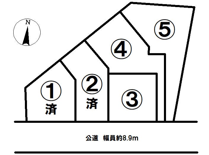 分譲区画マップ